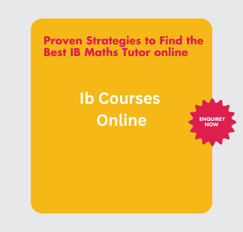 Proven Strategies to Find the Best IB Maths Tutor online